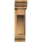 Ekena Millwork Westlake Traditional Smooth Bracket w/ Offset Brace, Western Red Cedar, 5 1/2"W x 20"D x 20"H BKT0604X20X20WTL01SWR - alternate 3